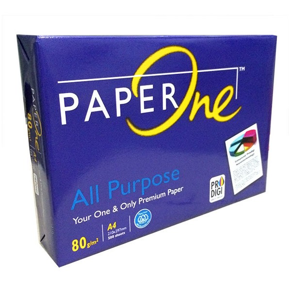 

Kertas A4 HVS 80gr PaperOne