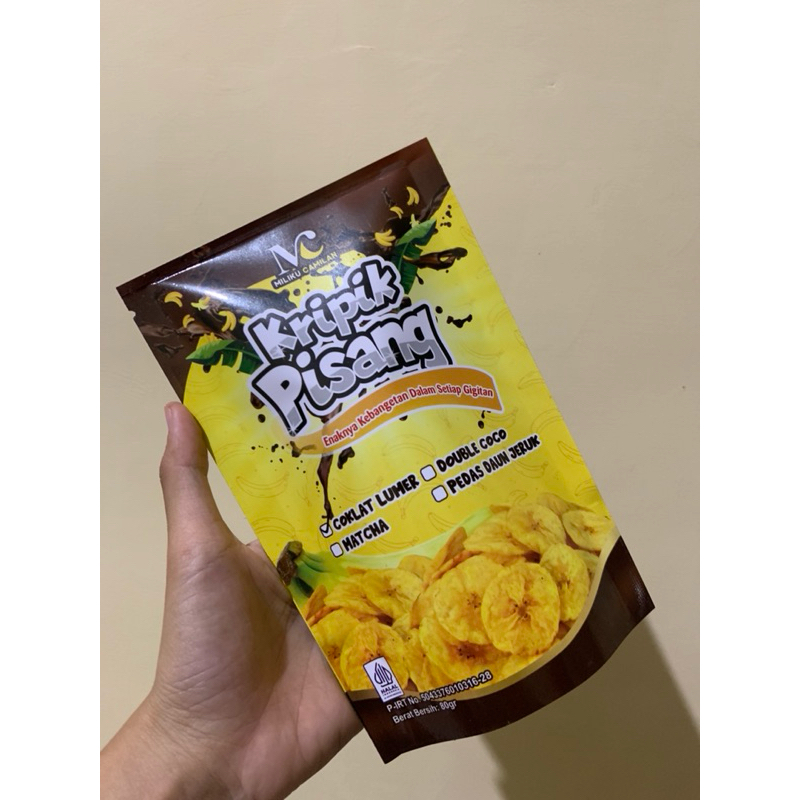 

kripik Pisang Miliku Camilan