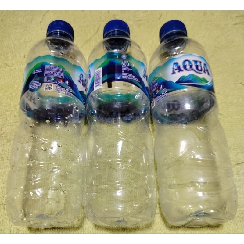 Botol Aqua Bekas 600ml