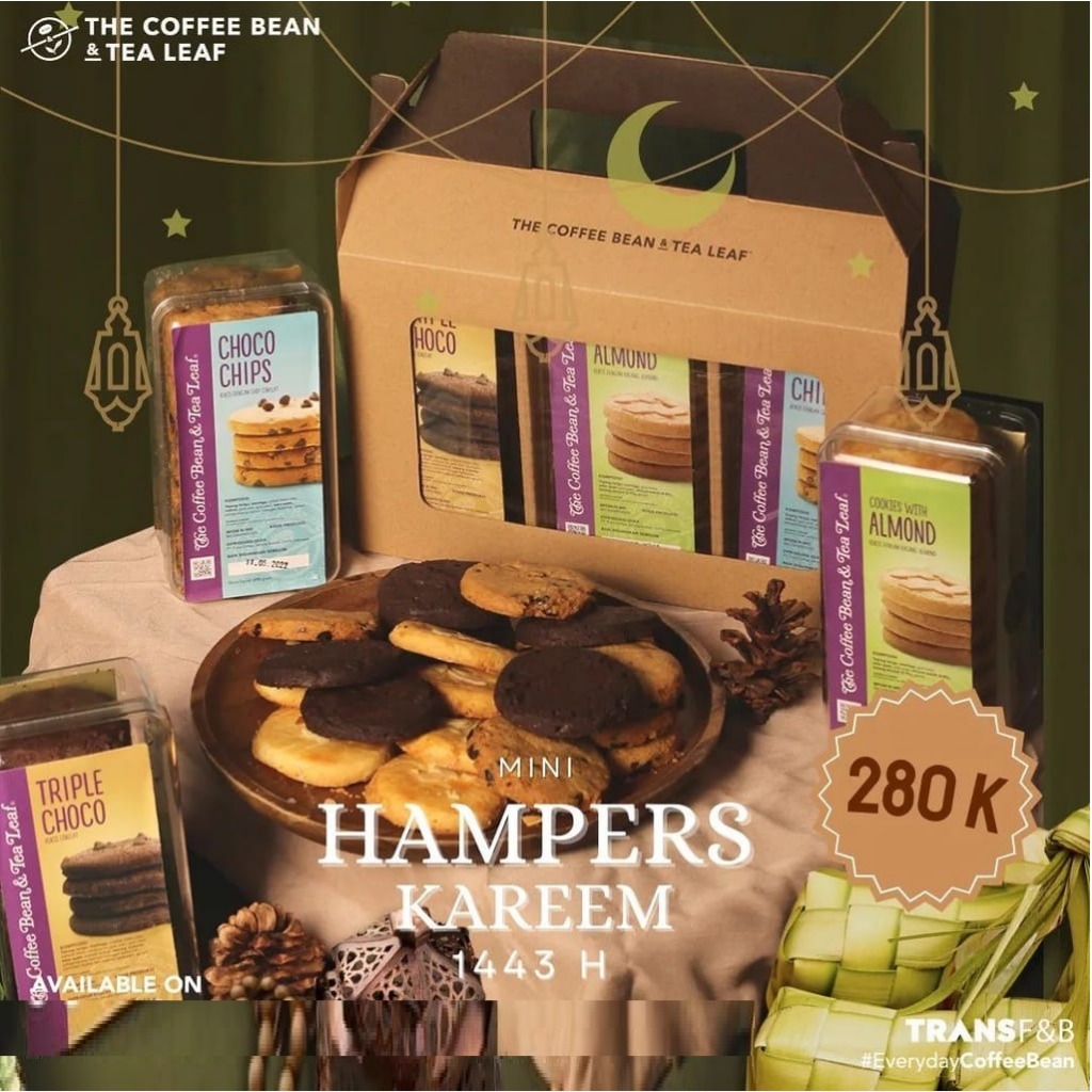 

Coffee Bean Cookies Giftset isi 3 Coffee Bean Hampers