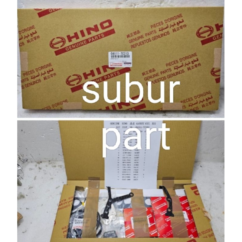 paking set head ht130 04111-7C313