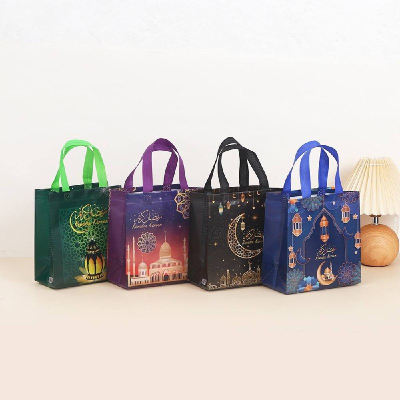 

ANEKAFLORIST - PAPERBAG IDULFITRI - PAPERBAG LEBARAN - Tas souvenir / goodie bag kertas / Paper bag Selamat Idul Fitri / Lebaran - AF401