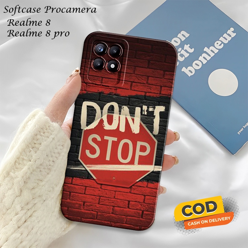 Casing Hp Realme 8 5G / 8 Pro Terbaru - Bahan Silicon Lentur - Case Realme 8 5G / 8 Pro - Soft Case 
