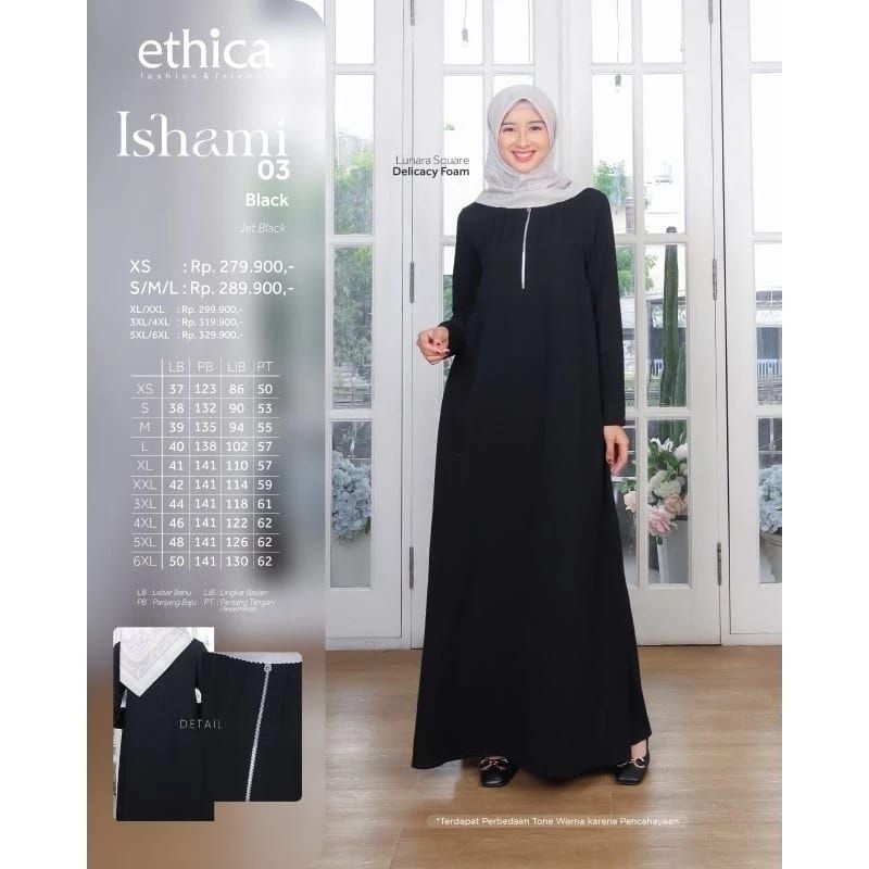 Ishami 03 Black by ethica