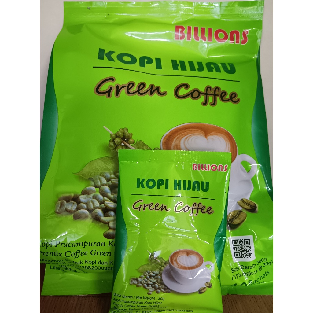 

Billion Green Coffee (Kopi Hijau)