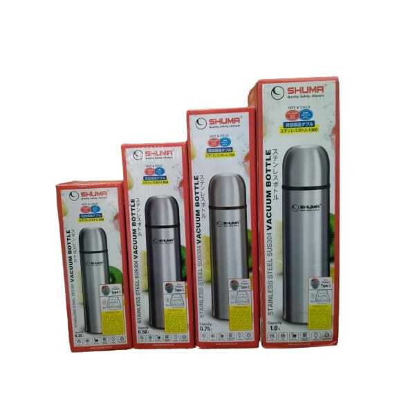 Termos shuma Ukuran 350ml/500ml/750ml/1000ml  Shuma Vacum Bottle/Termos Stainless Steel Shuma