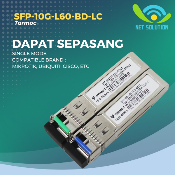 SFP+ Transceiver 10G Bidi 60KM |SFP-10G-BD-60KM|Singlecore LC