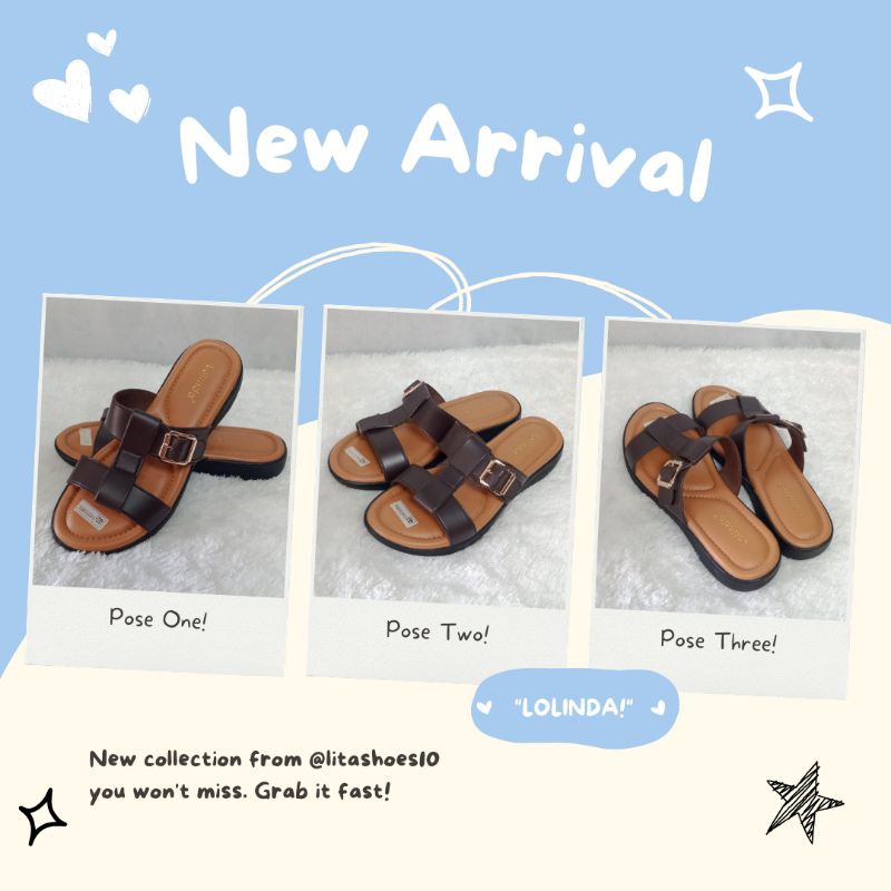 lolinda sandal wanita terbaru 2024