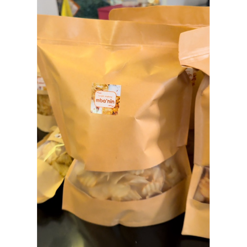

KERIPIK MBA’NIN FAMILY PACK 600gr. ENAK BANGET!!!