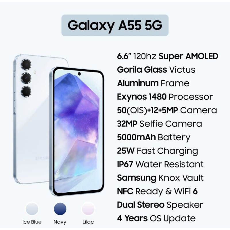 SAMSUNG GALAXY A55 5G SERIES