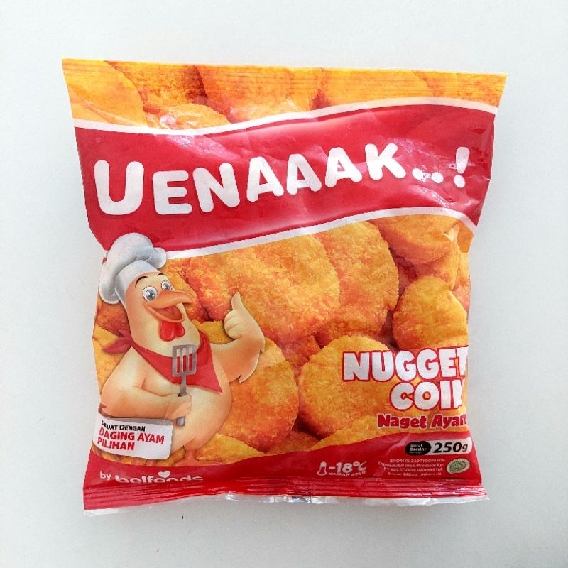 

Uenak Naget Ayam Coin 250g