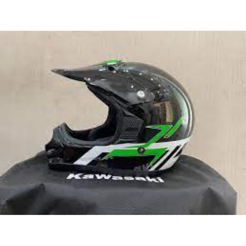 HELM CROSS KAWASAKI KLX ORIGINAL