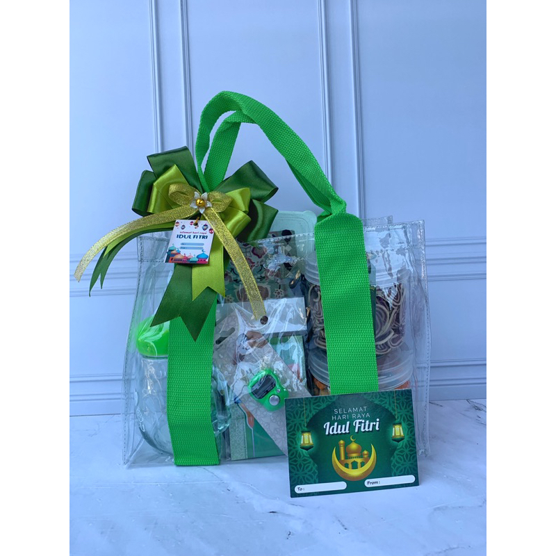 

Hadiah Eid Series /Hampers Hari Raya / Hampers Idul Fitri Tote Bag Gift Ramdhan dan Idul Fitri