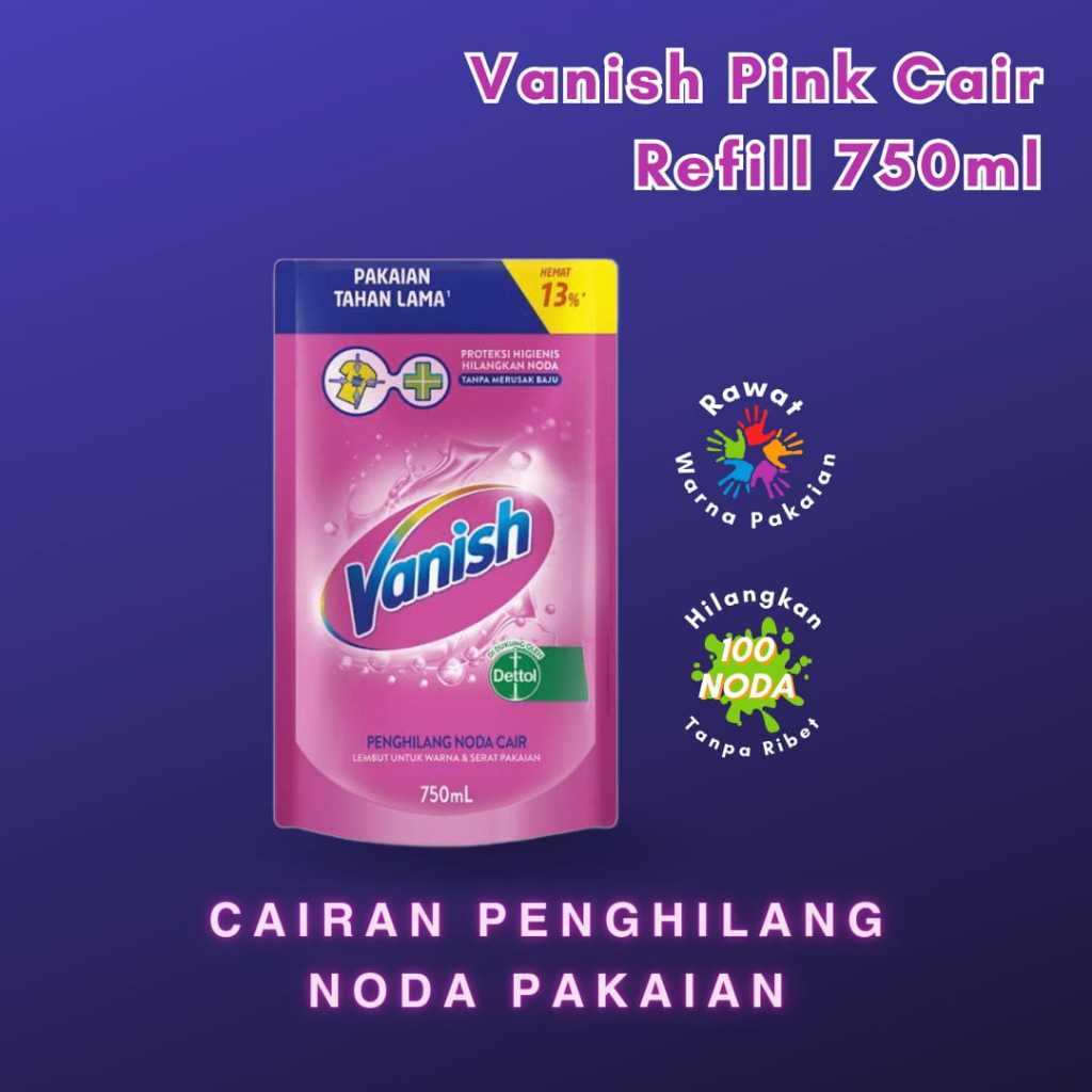 Vanish Pink Cair Refill 750ml