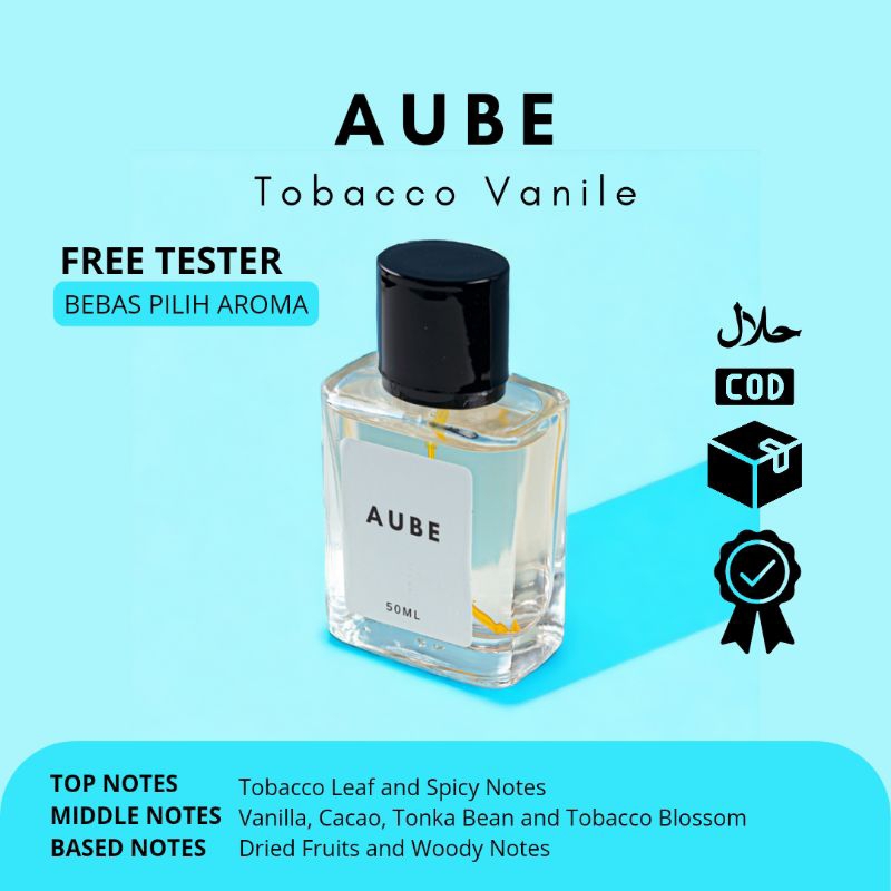 Tom Ford - Tobacco Vanille 50ML Eau De Parfum Aube Inspired Parfume Minyak Wangi Dupe Perfume Aroma 