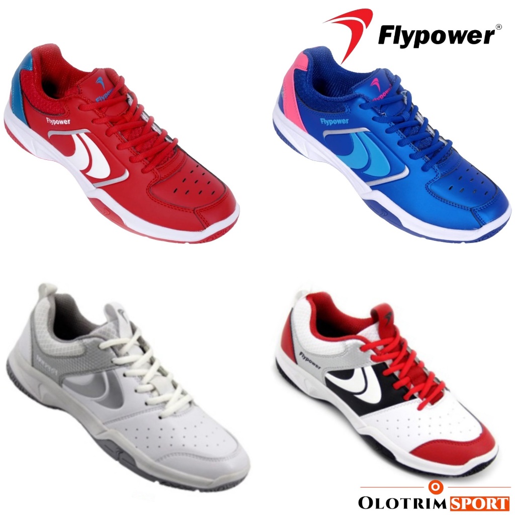 CUCI GUDANG Sepatu Badminton Flypower Palah Plaosan Pawon Kalasan 04 05 NEO 06 07 08 09 4 5 6 7 8 0