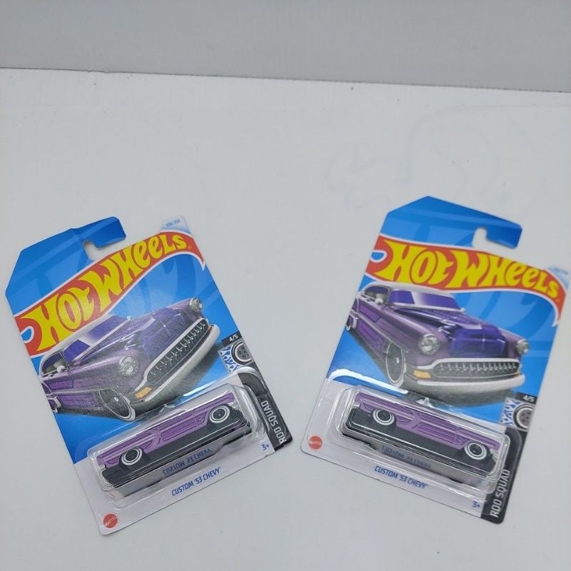 HOT WHEELS CUSTOM 53 CHEVY UNGU