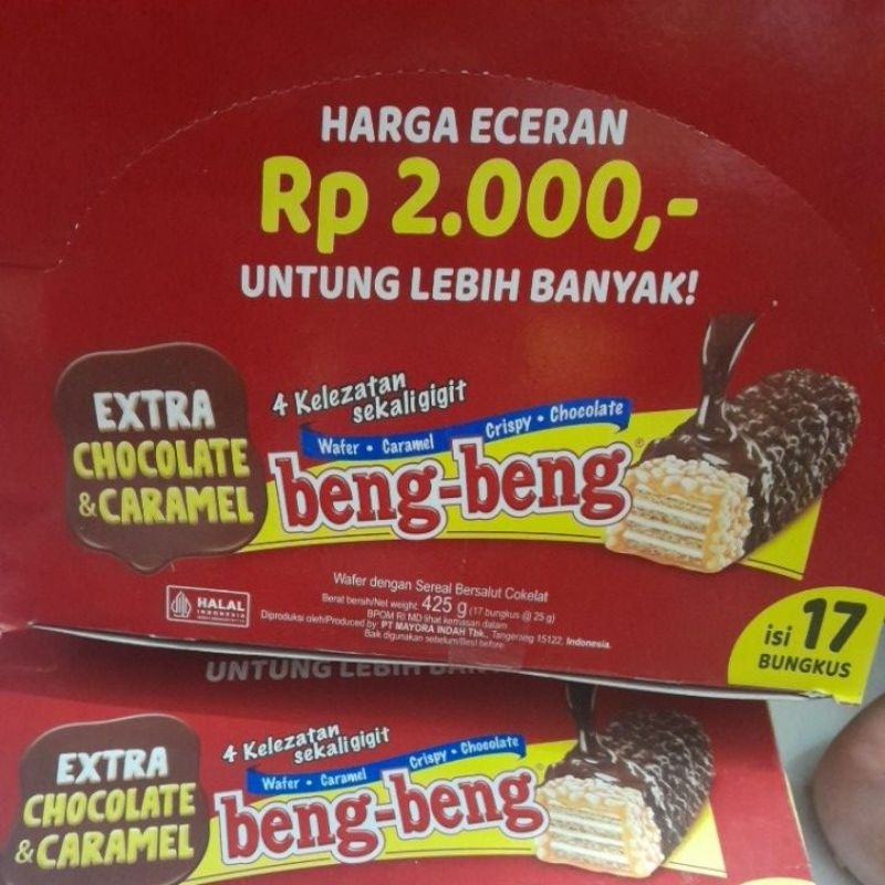 

beng-beng caramel 17 pcs @ 25g