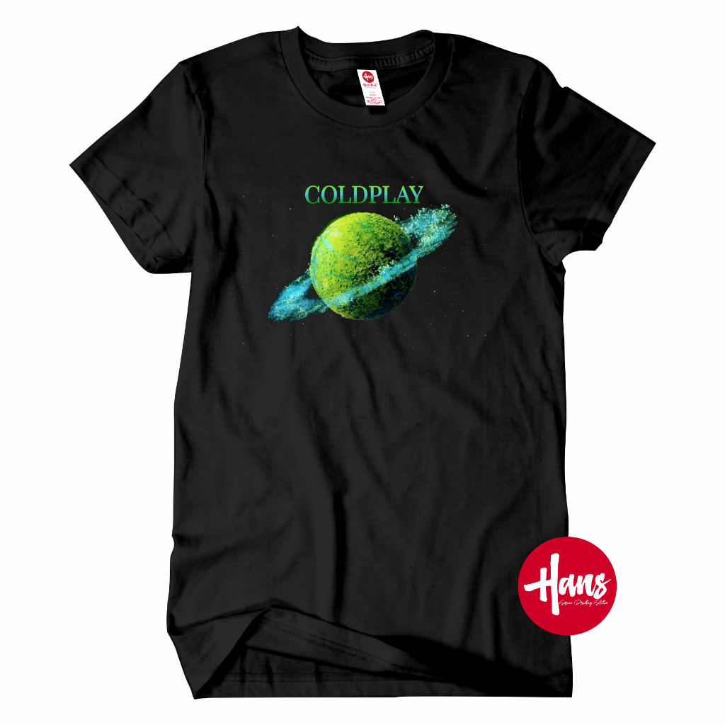 Coldplay Shirt / Kaos Coldplay / Coldplay Tshirt / Coldplay Tee / UNISEX / Baju Coldplay / Hans.Sabl
