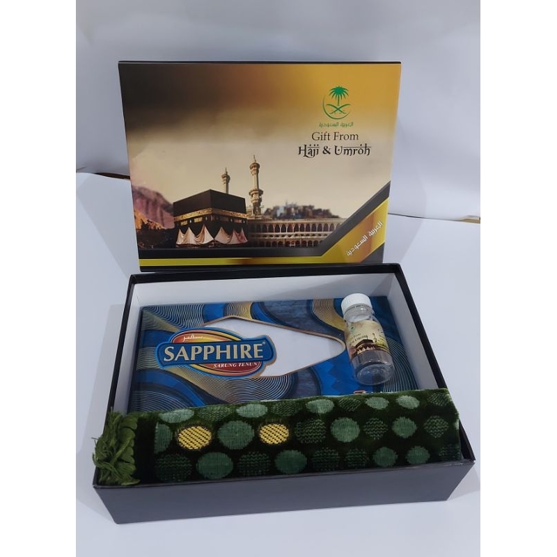 

BOX SLIDING Hampres Gift / Oleh Oleh Haji & Umroh (P. 29 × L. 22 × T. 8)