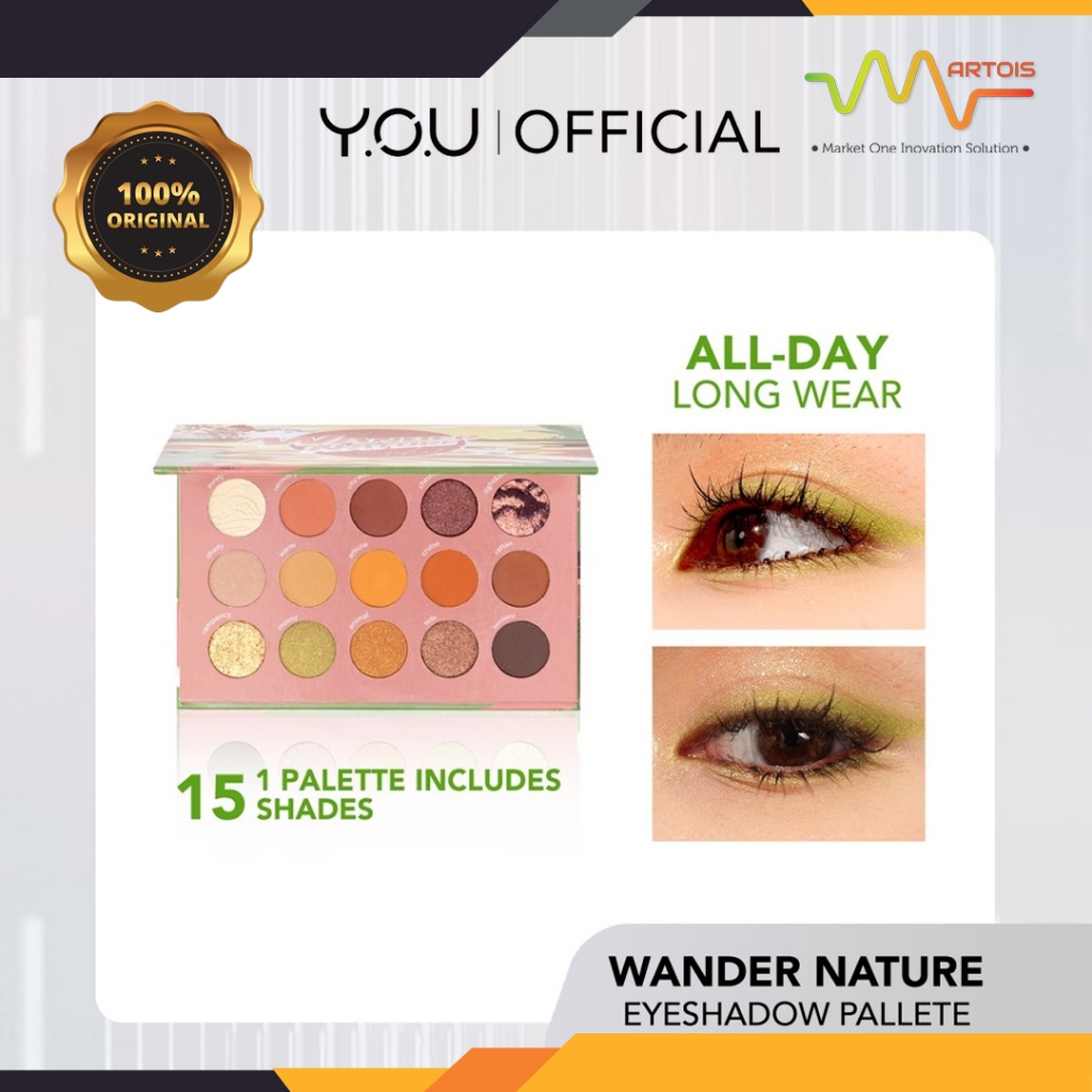 YOU Colorland Wander Nature Eyeshadow Palette