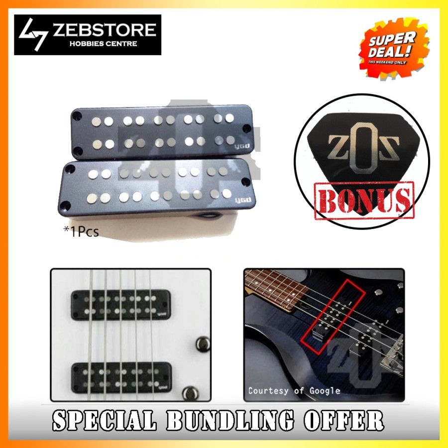 Pickup Bass Yamaha TRBX YGD II 5 String Black