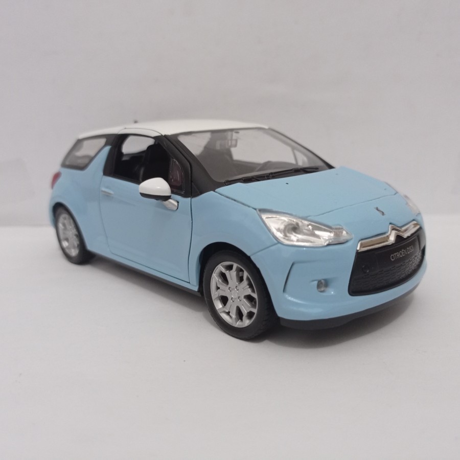 Diecast Citroen DS3 Welly 1:24 mobil mainan koleksi Tomica Aeon 30 Mazda roadster 26 diecast mobil s