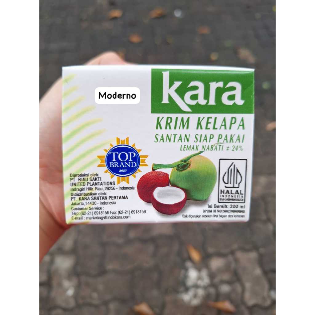 

Santan kelapa Kara 200ml