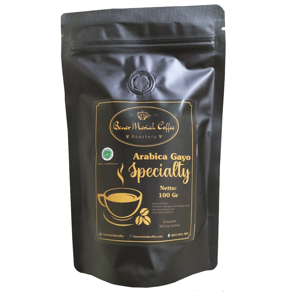 

Kopi Arabica Gayo Specialty 100 gr