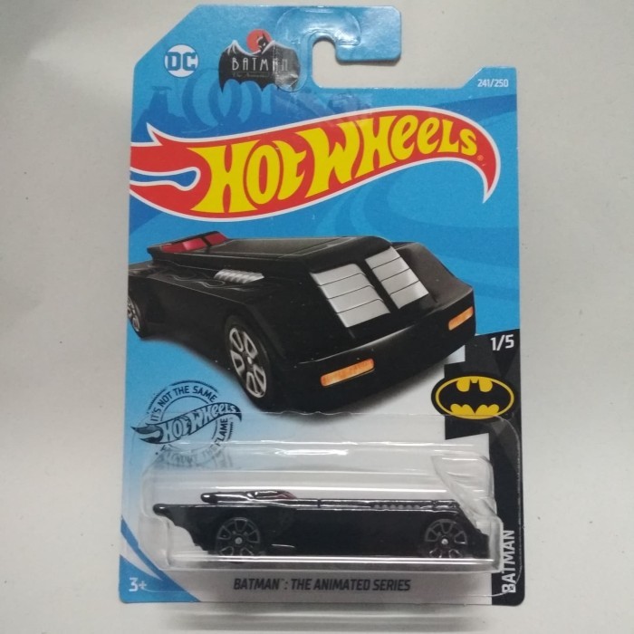 Hot Wheels Batman The Animated Series Batmobile 2019 TH Reg Treasure
