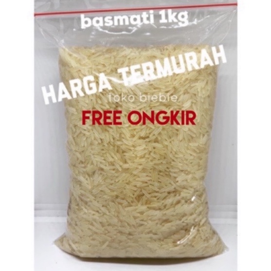 

ORIGINAL beras basmati berasmati asli india 1kgpremium exp 226