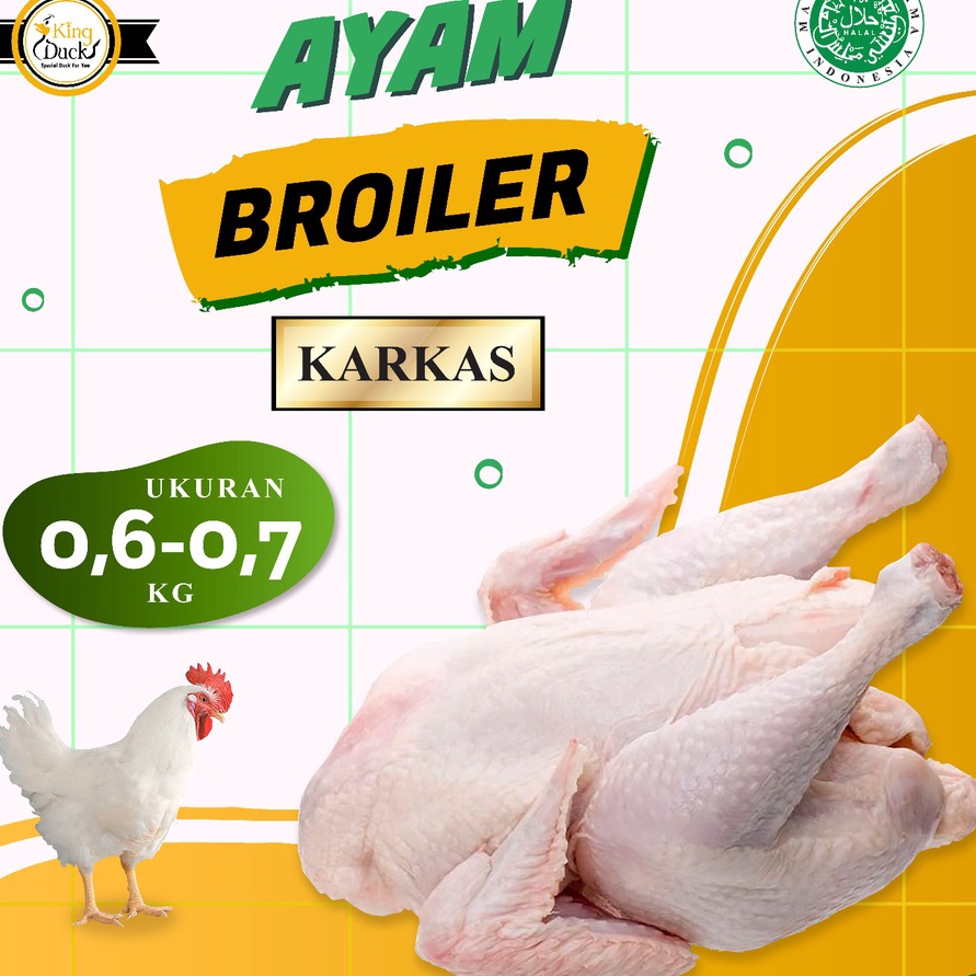 

HOT AYAM BOILER 6 KG 1 KG Berat Bersih TANPA KEPALA KAKI