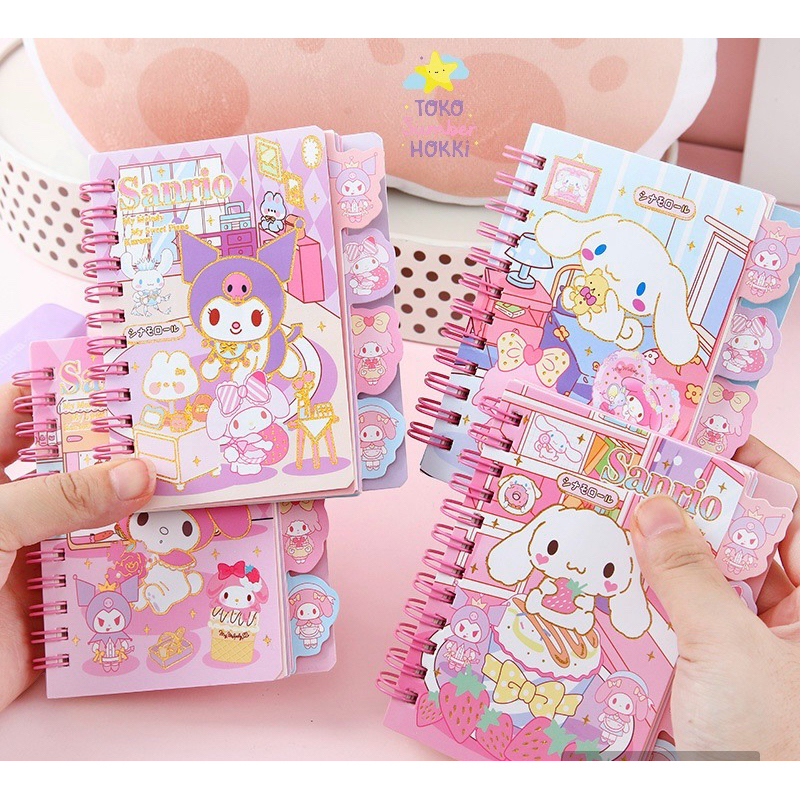

SANRIO NOTE BOOK BUKU CATATAN AGENDA