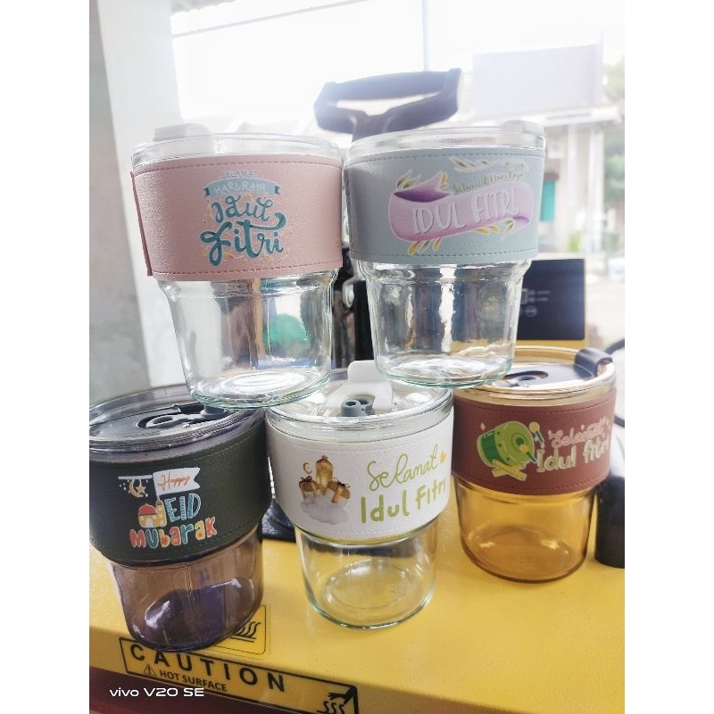 Ready Gelas Viral Gelas Edisi Lebaran Hampers Lebaran Hampers Idul Fitri Gelas Custom Souvenir Gelas