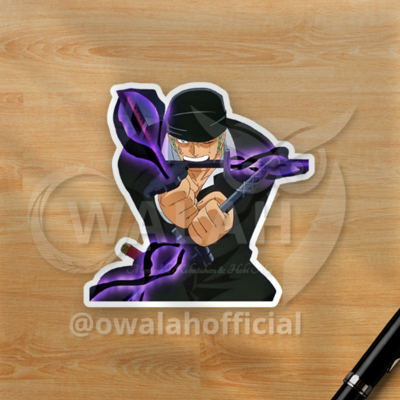

[Owalah 74] Sticker Roronoa Zoro | One Piece
