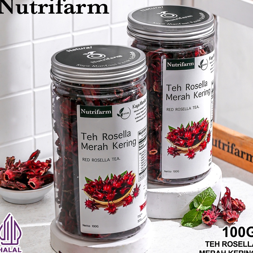 

D2289 TEH BUNGA ROSELLA 1G MERAH KERING