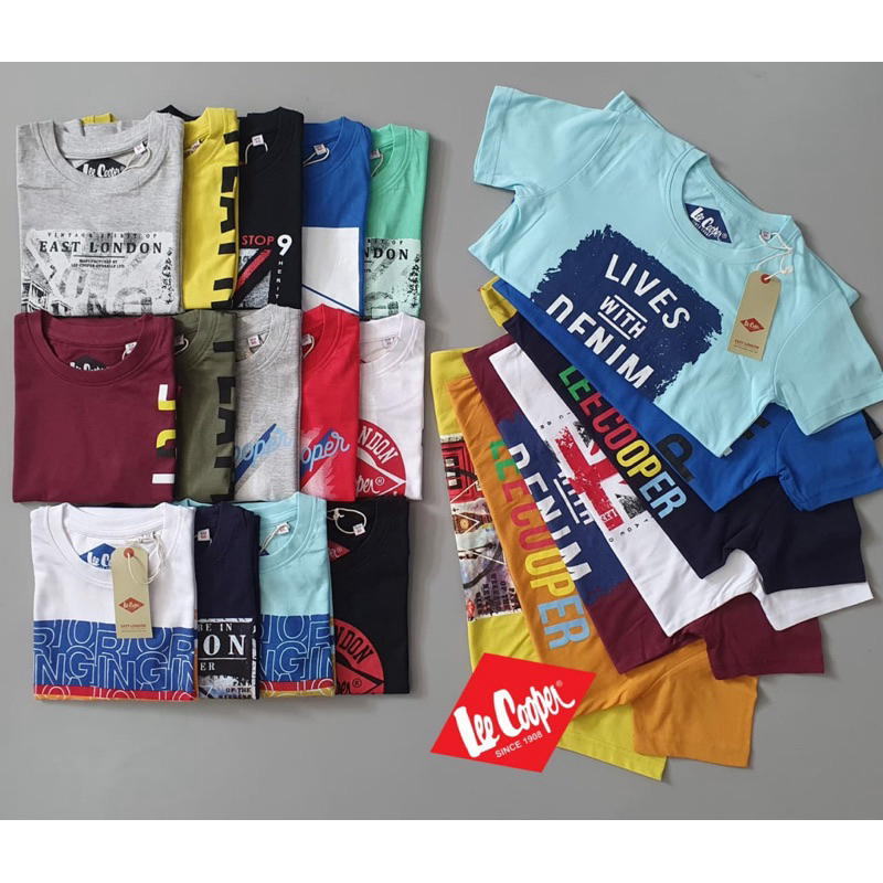 kaos anak, kaos anak branded, kaos anak lee cooper