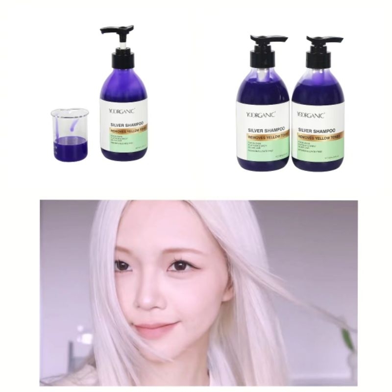 YOORGANIC Shampoo Silver /Purple Shampoo  280 Ml