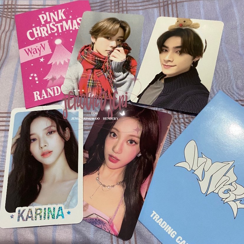 PHOTOCARD NCT AESPA THE BOYZ TBZ SLOGAN HANGYUL