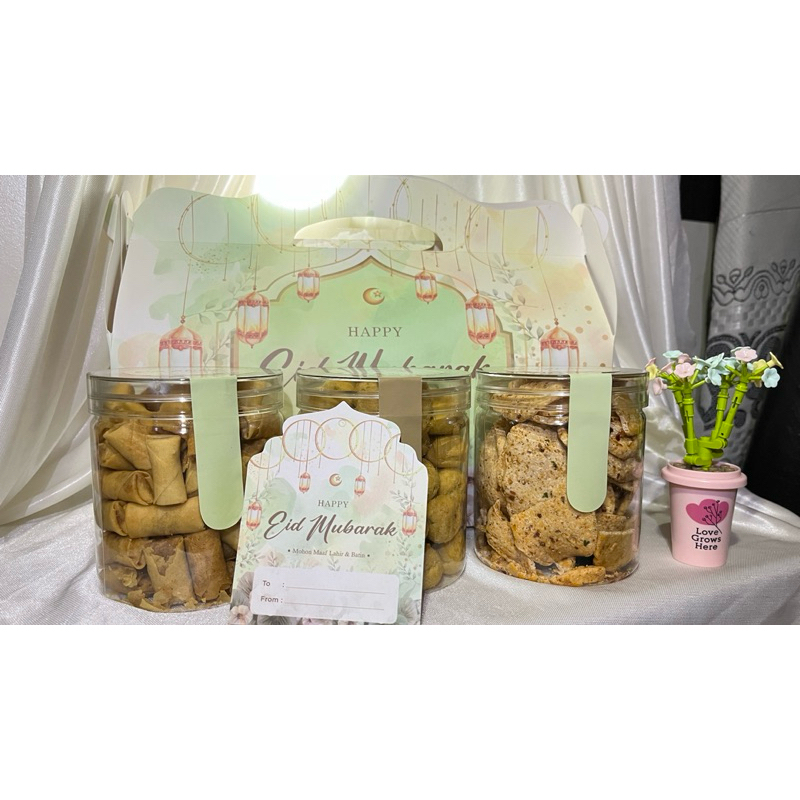 

(3 JAR) Hampers Parcel Lebaran Idul Fitri 2024 1 Jar 600ml / Hampers Lebaran / Ramadhan / Idul Fitri / Eid Mubarak