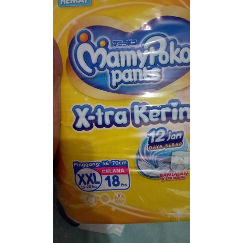 pampers Mamypoko pants XXL isi 18
