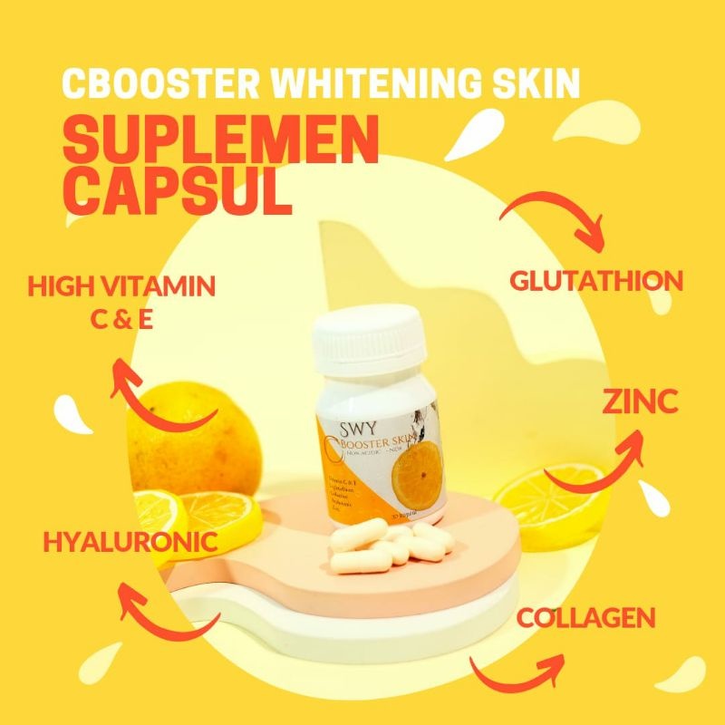 Cbooster suplemen pemutih etalase baru yang lama terhapus