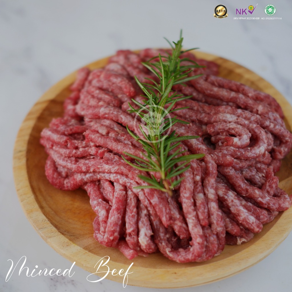 

Daging Sapi Giling (fat) Grass Fed Organik (250 gr)/Daging Sapi Wahyu Beef