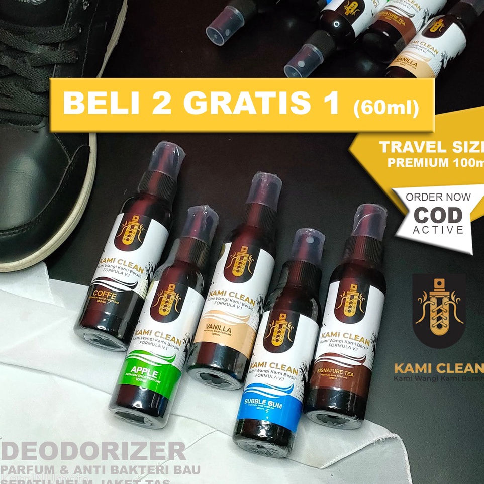 ART F13U Kami Parfum Helm Antibacterial Spray  Shoe Perfume Pengharum Pewangi Sepatu Jaket Kulit dan