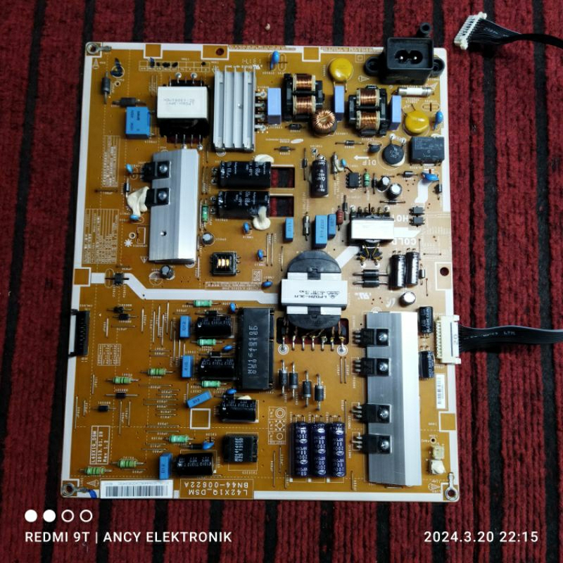 PSU POWER SUPPLY TV SAMSUNG UA40F6100 - UA 40F6100