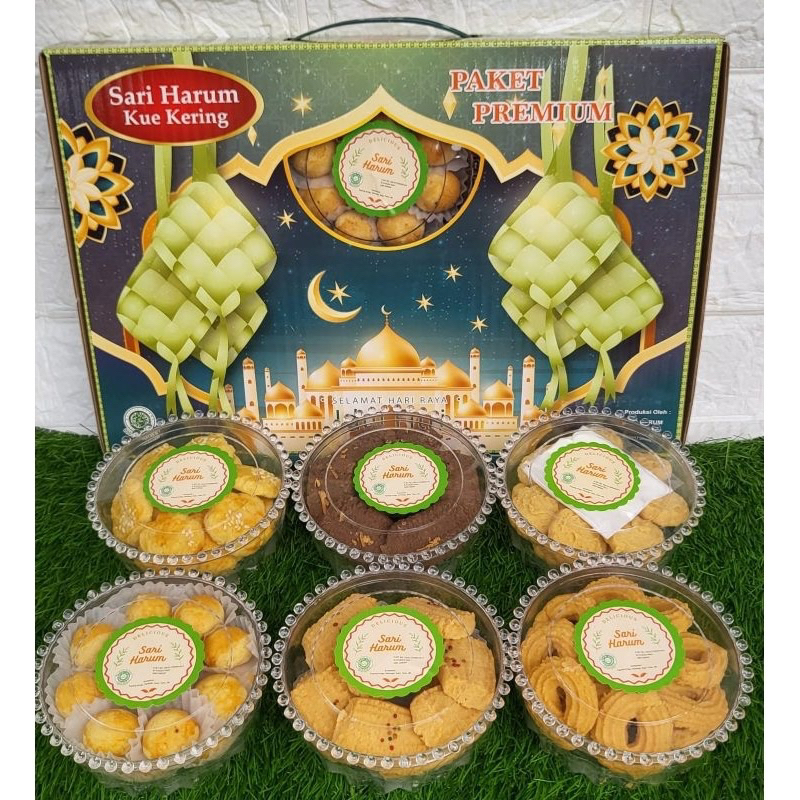 

Sari Harum Premium - Paket kue kering - Grosir kue lebaran