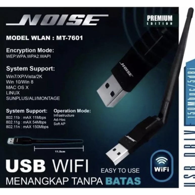 Terpercaya Wifi Dongle USB Set Top Box DVB T2 STB Noise Antena Luby Internet Akses Vidio Youtube