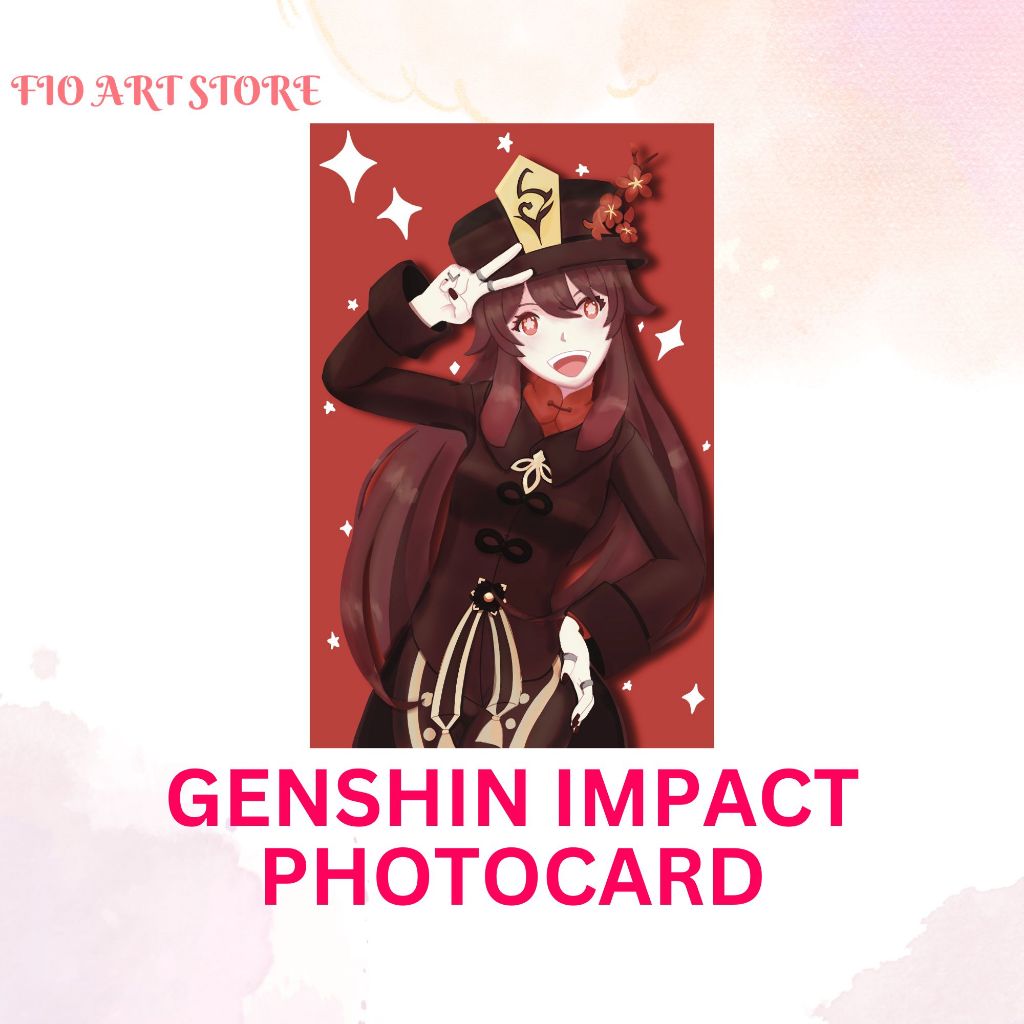 Genshin Impact Photocard - Hu Tao [Fioretin]