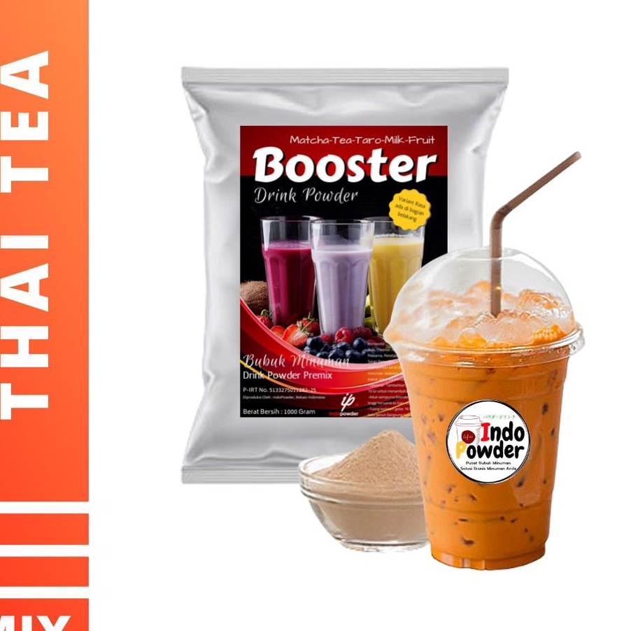 

FSASH SALE Bubuk Minuman Thai Tea 1 Kg Thai Tea Powder Bubuk Thai Tea Powder Thai tea Thai tea bubuk