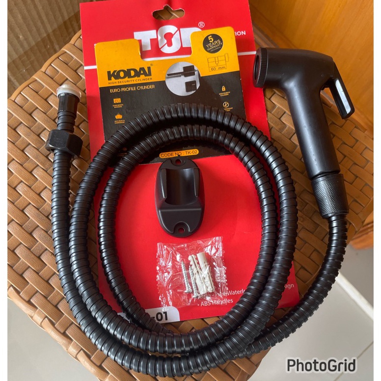 RECOMENDED Shower bidet toilet set jet washer toilet wc black hitam stainless 34 set jet showerSHOWE
